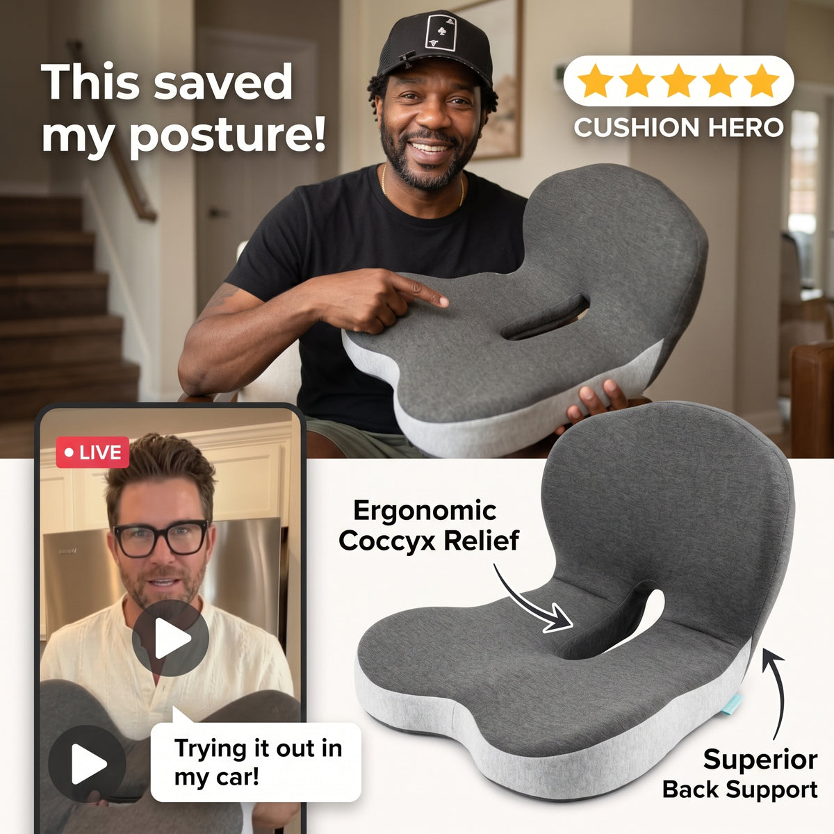 SACRA Seat Cushion